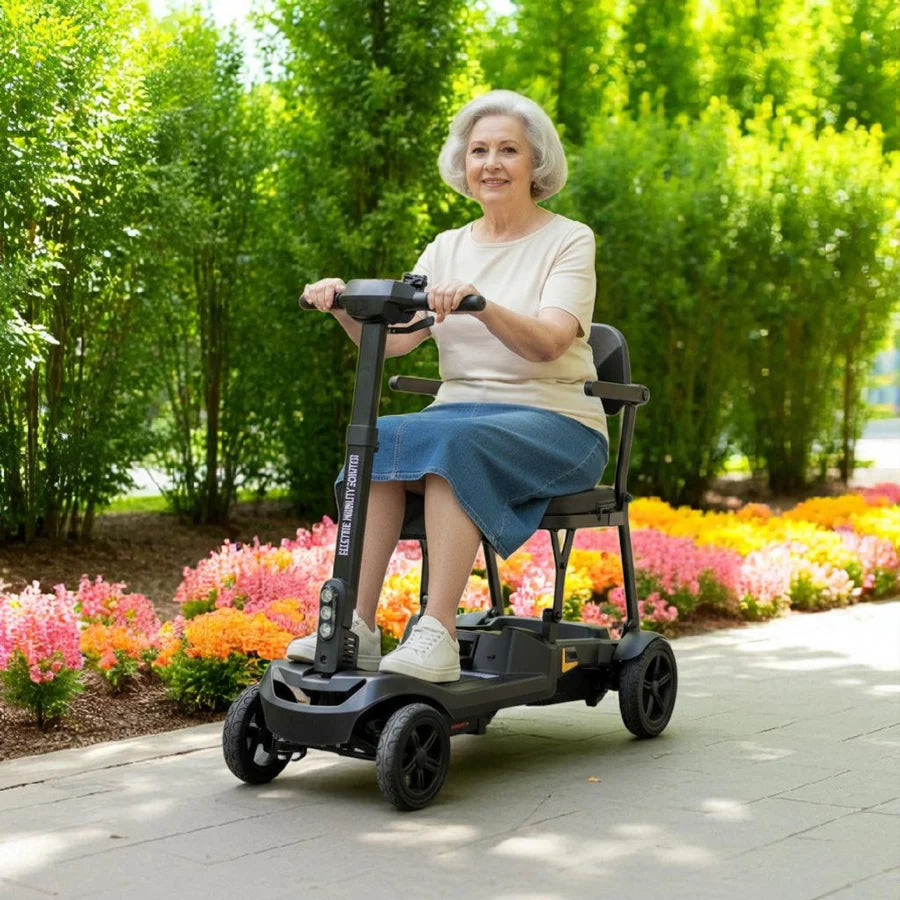 Prime Light Traveler /YL-985S Folding Mobility Scooter,Lightweight,16.5KG,12 Miles Range