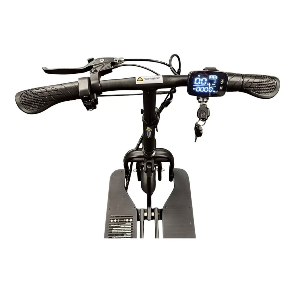 SCOTE-48350 Folding Mobility Scooter 3 Wheel Li-ion Dual Motor 700W, 20 Mile Range