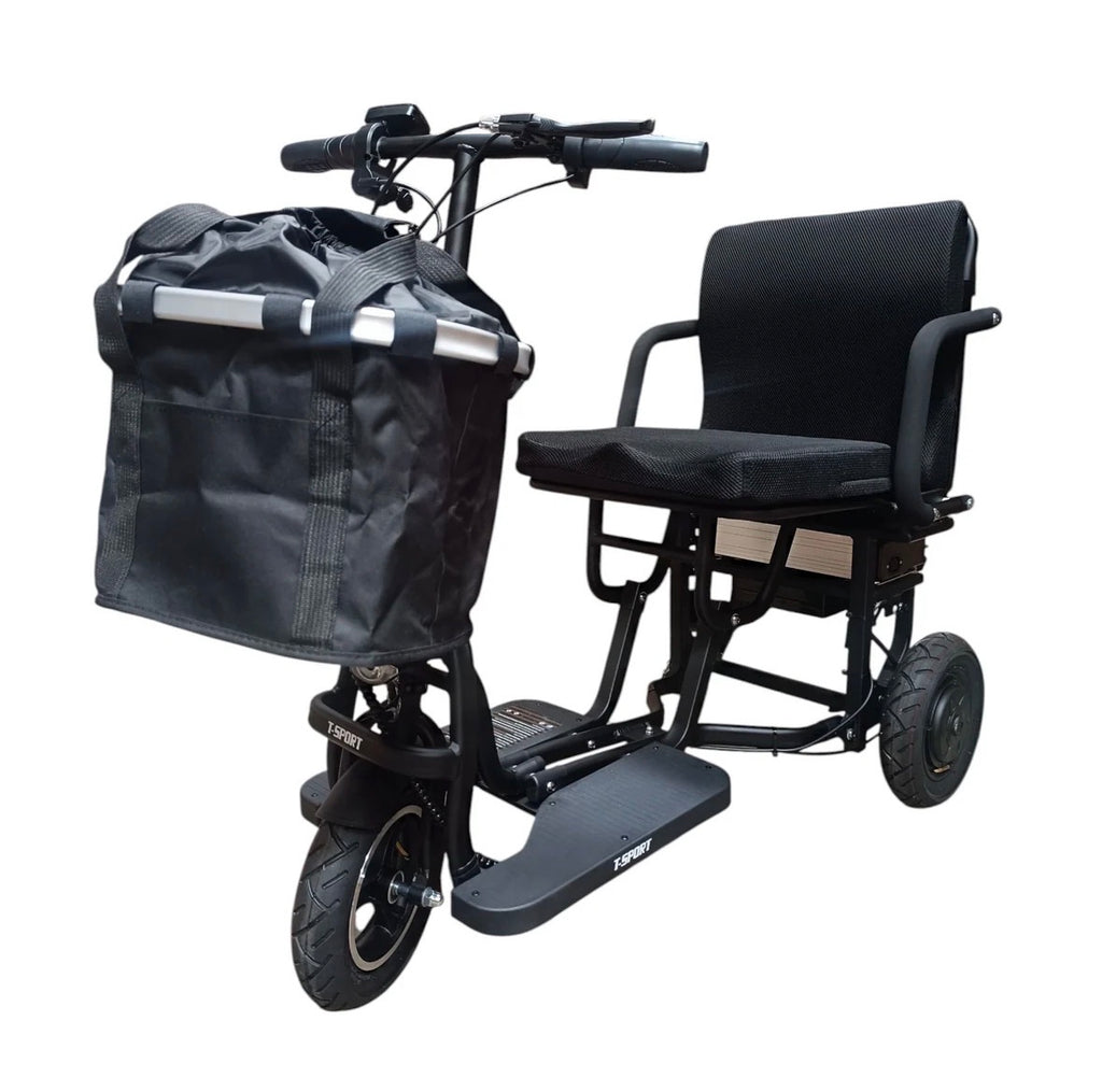 SCOTE-48350 Folding Mobility Scooter 3 Wheel Li-ion Dual Motor 700W, 20 Mile Range