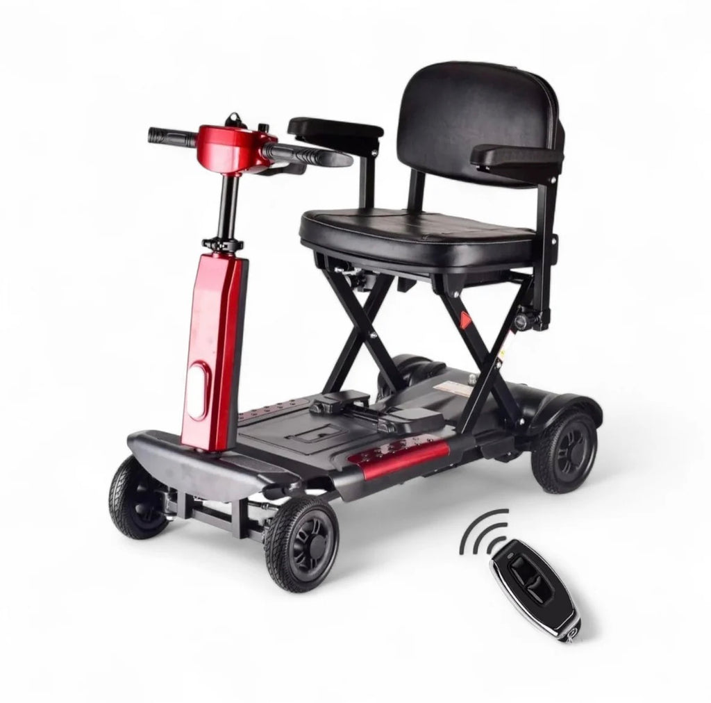 X5 Auto Folding Mobility Scooter With Removable Battery 24kg,12 Mile Range
